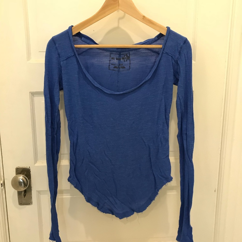 FREE PEOPLE thermal top